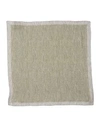 Eleventy Square Scarf In Military Green
