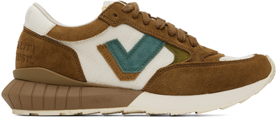 Visvim Suede Dunand Trainer In Beige