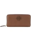 Tory Burch Mcgraw Zip Continental Wallet