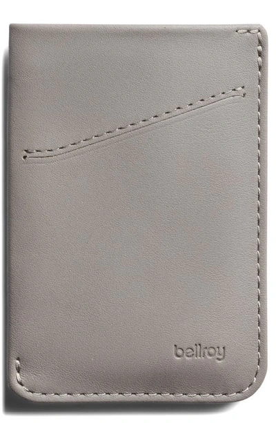 Bellroy Card Sleeve Wallet - Grey/lagoon Colour: Grey/lagoon