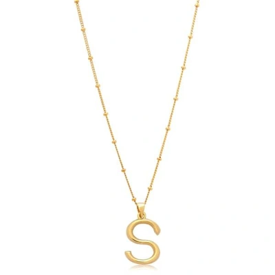 Edge Of Ember S Initial Necklace