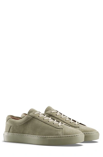 Koio Men's Capri Tonal Suede Low-top Sneakers In Olive | ModeSens