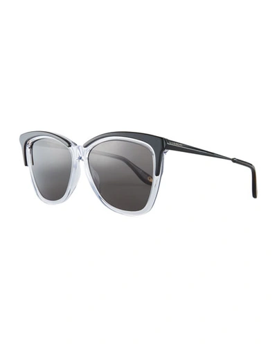 Givenchy Square Metal & Acetate Sunglasses