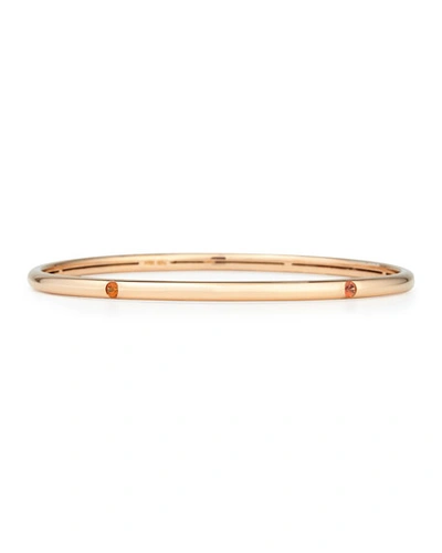 Adolfo Courrier Pop Bangle With Orange Sapphires