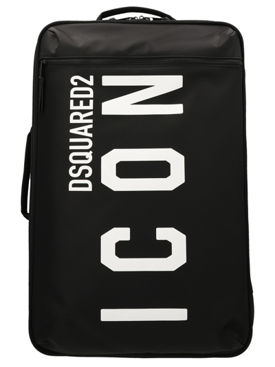 Dsquared2 Icon Trolley In Black