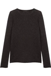 Atm Anthony Thomas Melillo Luxe Essentials Cashmere Sweater In Black