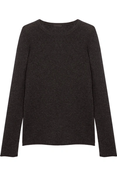 Atm Anthony Thomas Melillo Luxe Essentials Cashmere Sweater In Black
