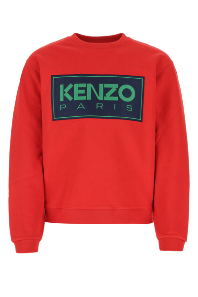 Kenzo Paris Sweatshirt Medium Red Male