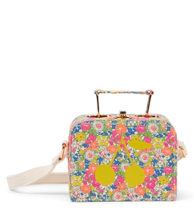 Bonpoint Kids' Aimene Floral Shoulder Bag In Fl Multicolore