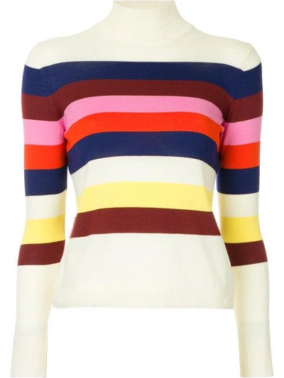 Delpozo Multi-coloured Stripe Sweater