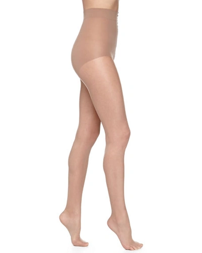 Donna Karan Nudes Collection Sheer Control-top Tights In Bronze A03