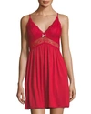 Eberjey 'colette' Chemise In Scarlet