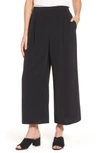 Eileen Fisher Wide Leg Pants In Black