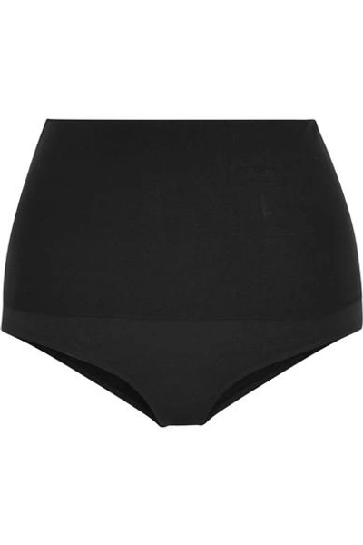 Eres Les Essentiels Gredin Fold-over Bikini Briefs In Black