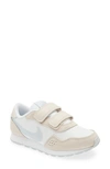 Nike Kids' Md Valiant Sneaker In White/ Light Brown/ Aura