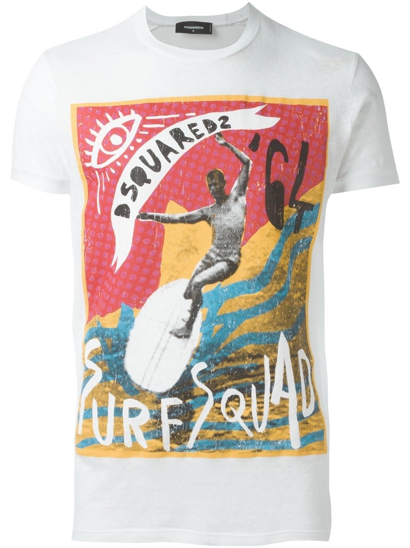 dsquared t shirt surf