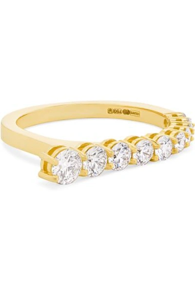 Melissa Kaye Aria 18-karat Gold Diamond Ring In Usd