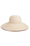 Eric Javits Bella Squishee Sun Hat - Beige In Cream