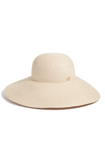 Eric Javits Bella Squishee Sun Hat - Beige In Cream