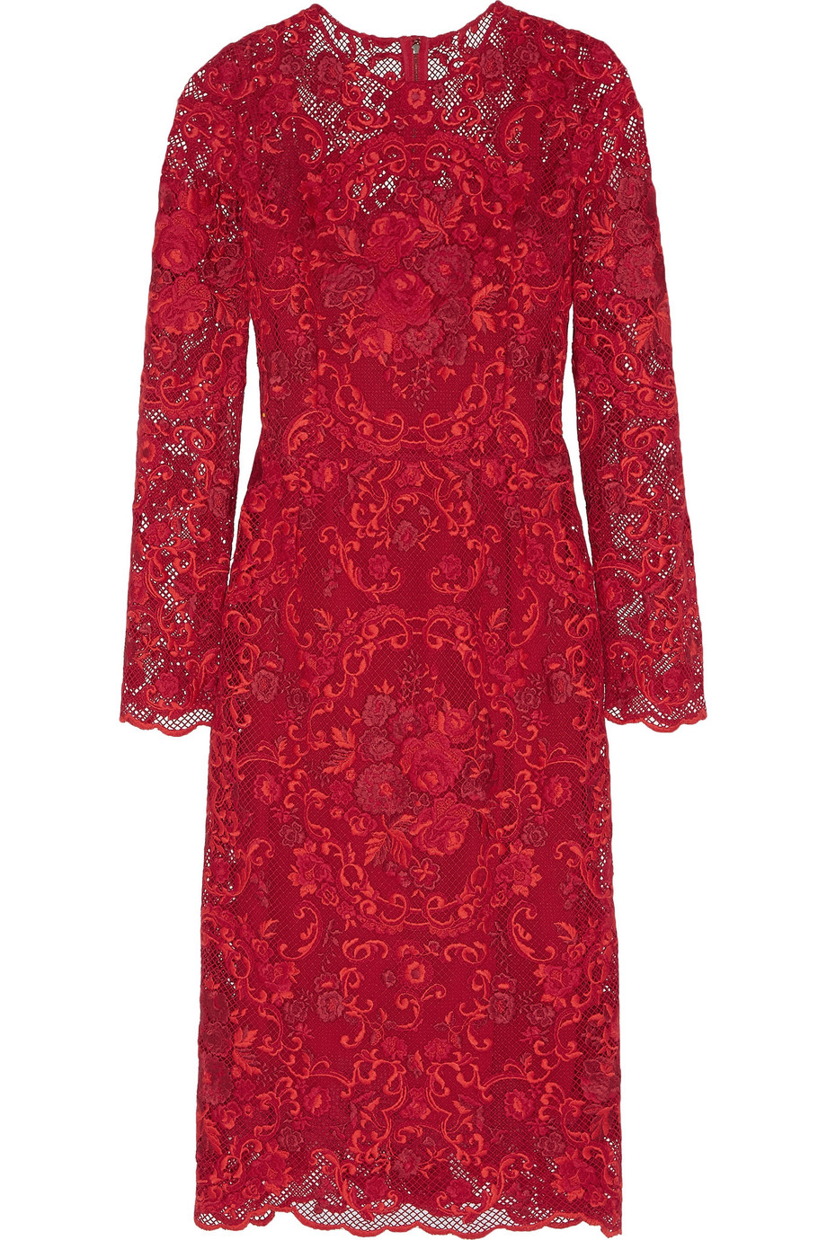 Dolce & Gabbana Guipure Lace Dress | ModeSens