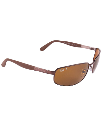 Ray Ban Rb3254 Sonnenbrillen Braun Fassung Braun Glas Polarisiert 61-16 In Brown