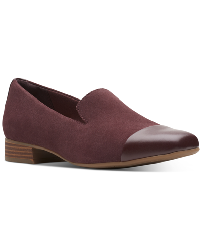 Clarks Women's Tilmont Slip-on Loafer Flats Women's Shoes In Brown