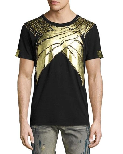 Robin's Jean Metallic Wings T-shirt, Black