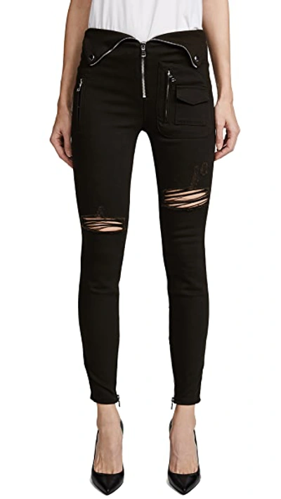 Rta Distressed Skinny Jeans In Private