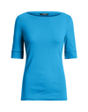 Lauren Ralph Lauren T-shirts In Azure