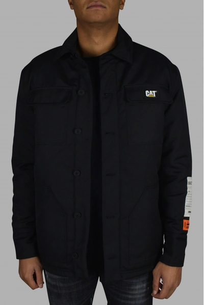 Heron Preston Coach Jacket In Black