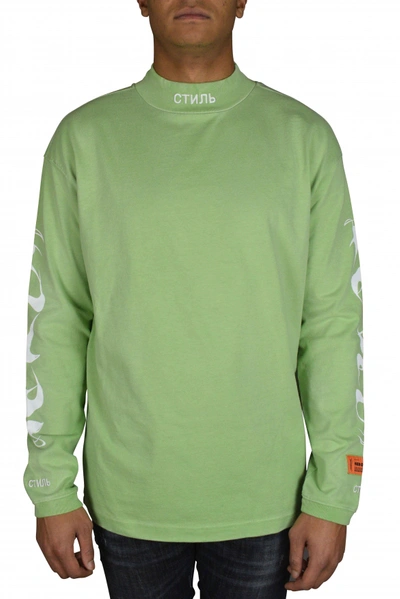 Heron Preston T-shirt In Green