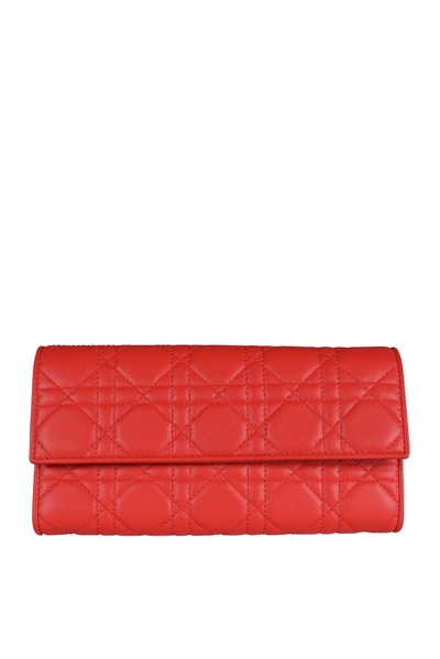Dior Luxury Bags For Women    Quilted Shoulder Bag With Chain In Red