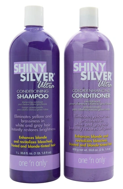 One N' Only Shiny Silver® Ultra Color-enhancing Shampoo & Conditioner Duo