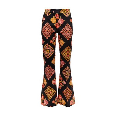 La Doublej Saturday Night Pants In Cowgirl Nero