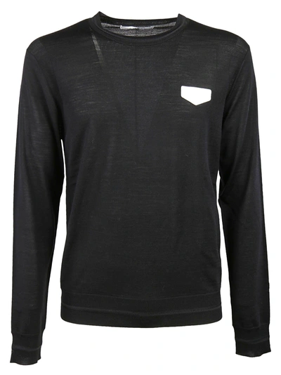 Givenchy Patch Jumper In Black