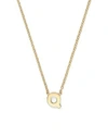 Zoë Chicco 14k Yellow Gold Initial Necklace, 16" In Q