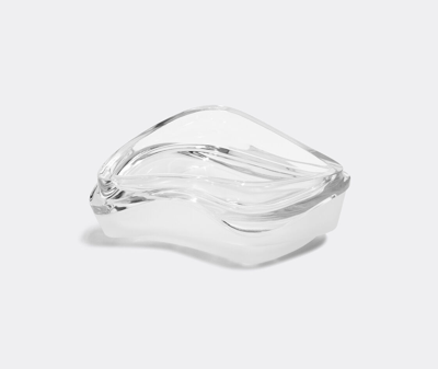 Zaha Hadid Design Plex Crystal Vessel In Clear