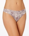 Calvin Klein Invisibles Thong D3428 In Stn