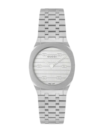 Gucci Women's 25h Watch In Silver