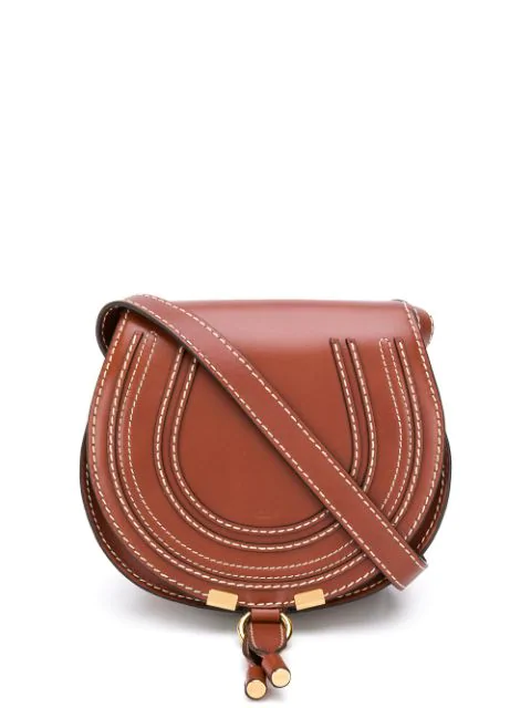 Chloé Mini Marcie Bag In Brown | ModeSens