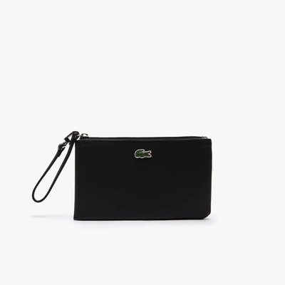 Lacoste Women's L.12.12 Concept Zip Clutch Bag - One Size In Black