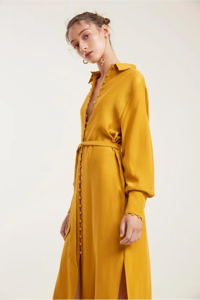 C/meo Collective Substance Dress In Marigold
