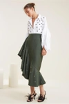 C/meo Collective Assemble Midi Skirt In Forest