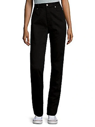 Escada Buttoned Jeans In Black