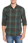 Patagonia Regular Fit Organic Cotton Flannel Shirt In Watershed Forge Grey