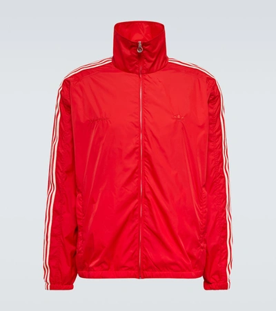 Adidas Originals X Wales Bonner Red Windbreaker Jacket