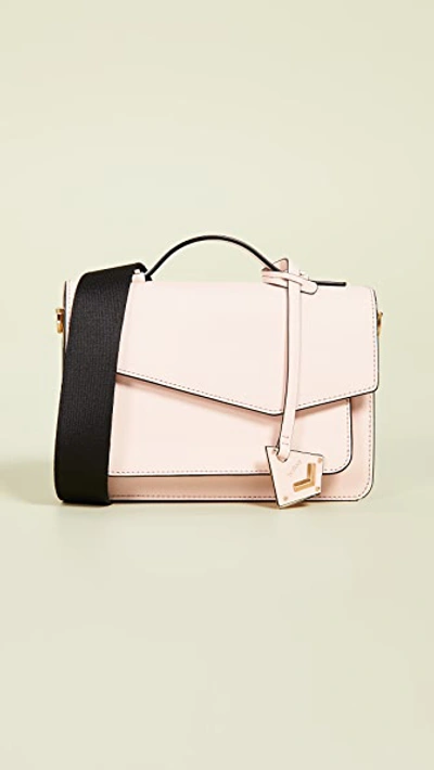 Botkier Cobble Hill Mini Leather Convertible Crossbody Bag In Blossom