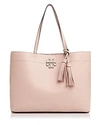 Tory Burch Mcgraw Leather Tote - Pink In Pink Quartz