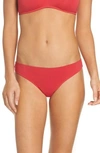 Madewell Jersey Thong In Fire