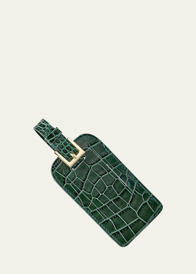 Graphic Image Luggage Tag In Emerald